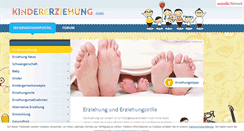 Desktop Screenshot of kindererziehung.com